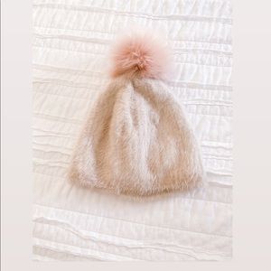 Pink Anthropologie Winter Hat